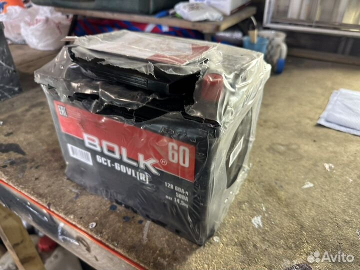 Новый аккумулятор 60а/ч