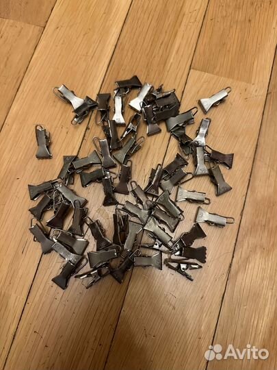 Зажим для штор металлический