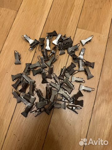 Зажим для штор металлический