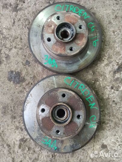 Ступица диск тормозной citroen c4