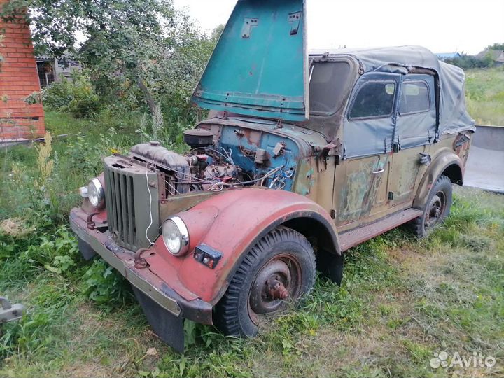 ГАЗ 69 2.1 МТ, 1965, 100 000 км