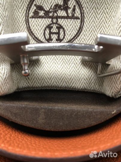 Ремень hermes оригинал чёрный 90 см