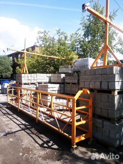 Аренда фасадной люльки