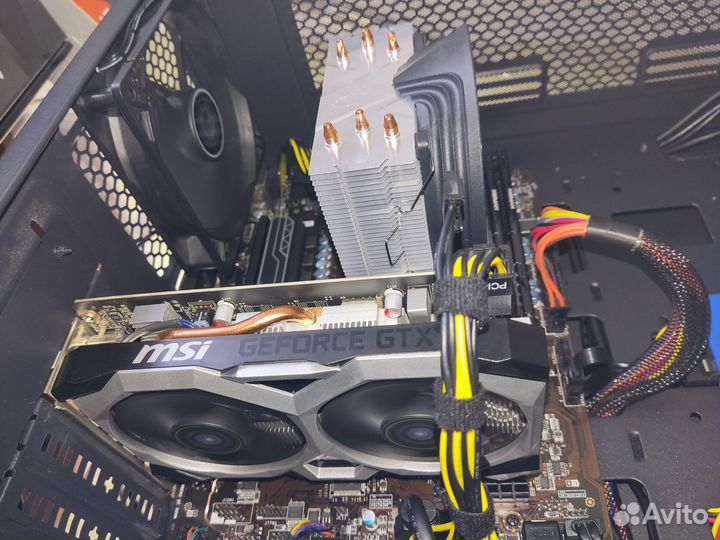 Компьютер GTX 1650 super, Ryzen 5 4500