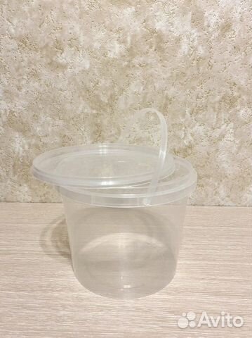 Пластиковые ведерки от 500 мл до 3 л