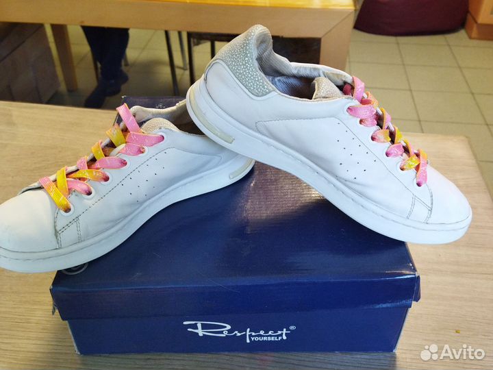 Слипоны, кросовки Geox 36р. натуральная кожа