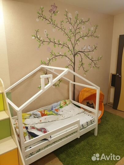 Кровать домик детская 140*70