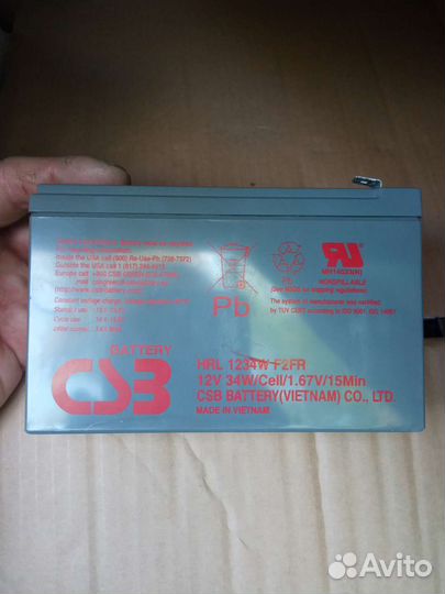 Аккумулятор для ибп 12v