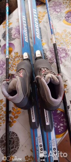 Беговые лыжи с ботинками