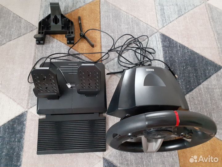 Игровой руль с педалями для ps4 ps3 и pc