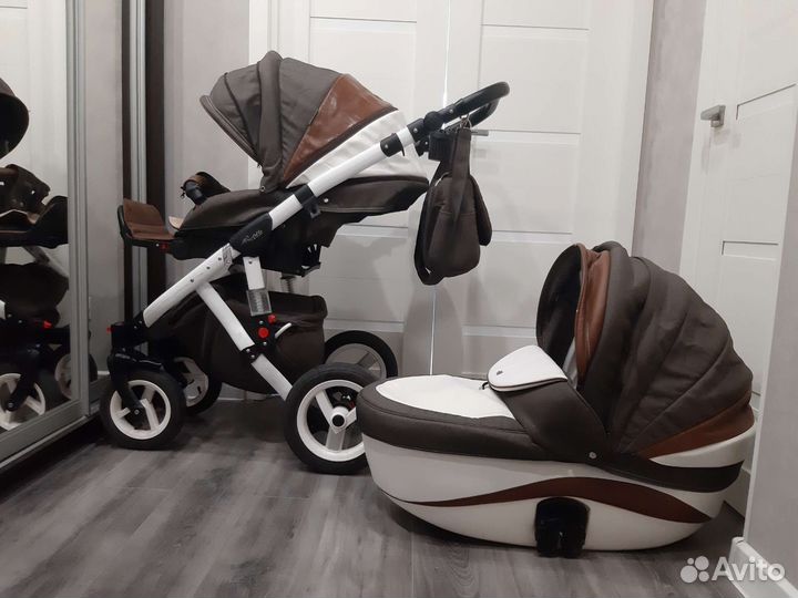 Коляска 2 в 1 adamex barletta