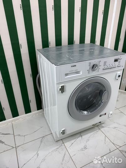 Встраиваемая Стиральная машина с сушкой AEG б/у