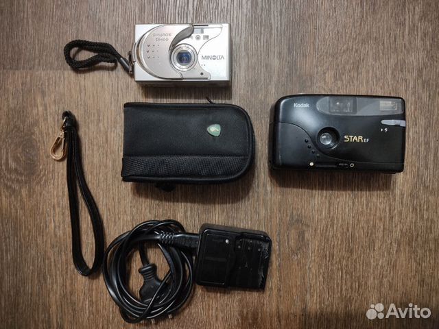 Фотоаппараты. Цифровой Коника Минолта,пленочный