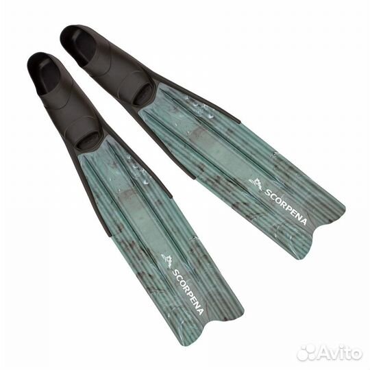 Ласты Scorpena A, зелёные
