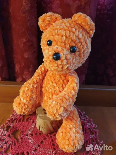Мишка вязанный