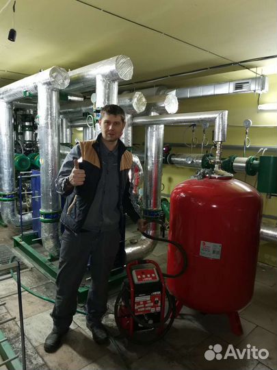 Промывка систем отопления