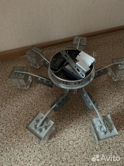 Люстра потолочная бу