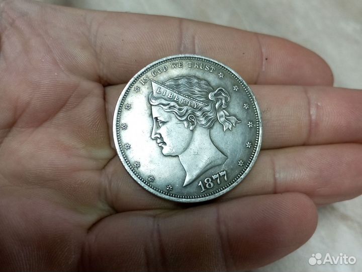 1 доллар 1877