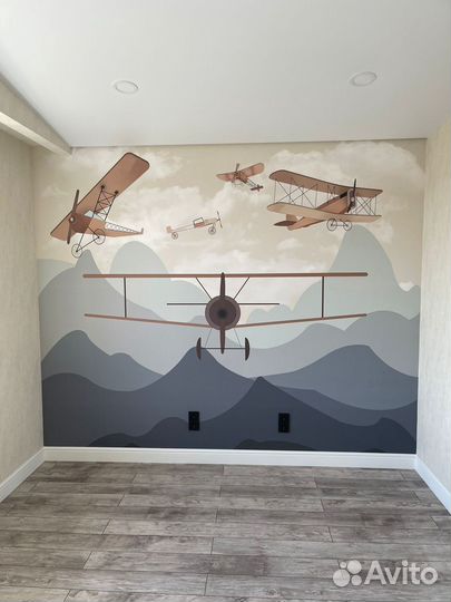 Поклейка обоев / Шпаклевка / Покраска стен