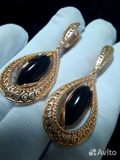 Серьги серебро 925