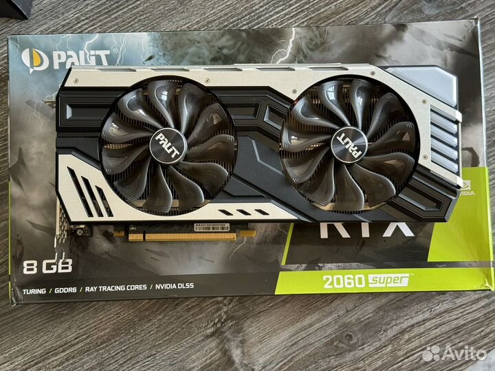Видеокарта Palit GeForce RTX 2060 super JetStream