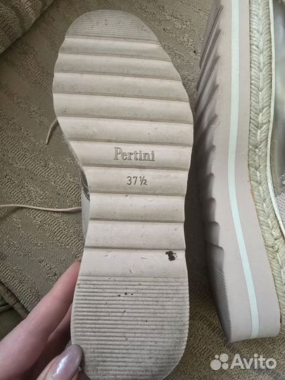 Туфли броги Pertini