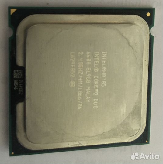 Процессоры intel б/у