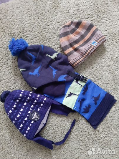 Шапка для мальчика 52