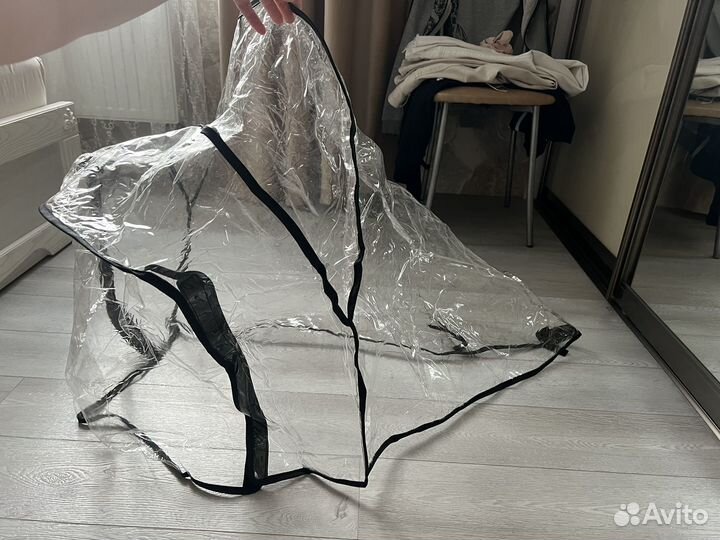 Дождевик на прогулочную коляску