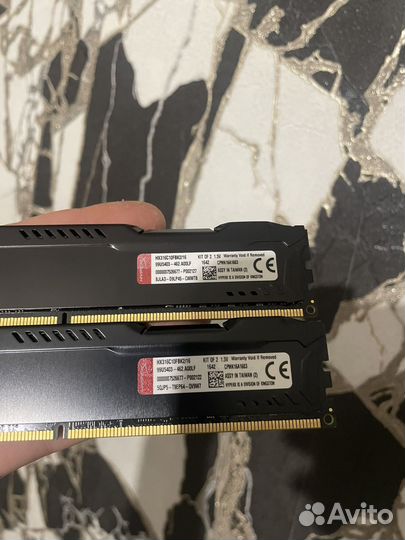 Оперативная память 16Gb DDR3 HyperX