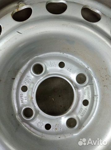 Штампованные диски R13 5Jx13xH2 ET40 купить в Воронеже | Авито
