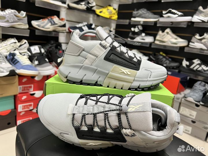 Кроссовки мужские осенние reebok zig kinetic