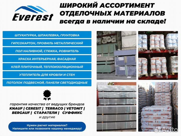 Шпаклевка гипсовая Кнауф