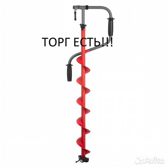 Ледобур buran 100L левое вращение, цельнотянутый