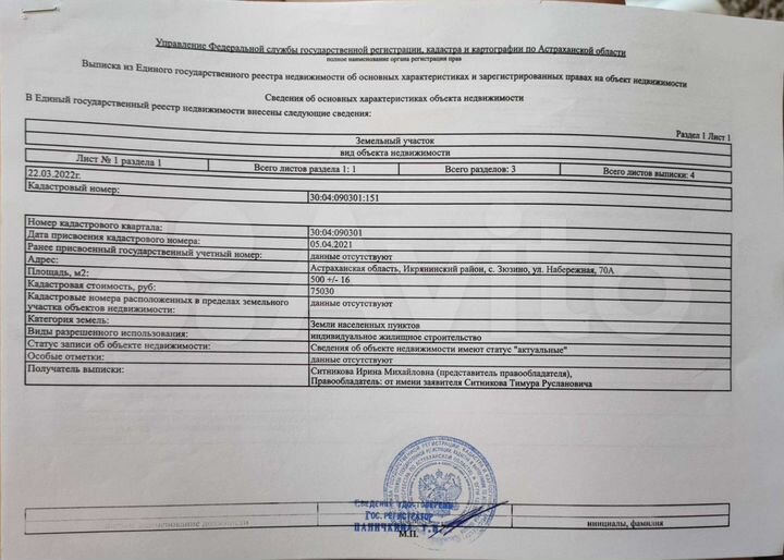 Участок 5 сот. (ИЖС)