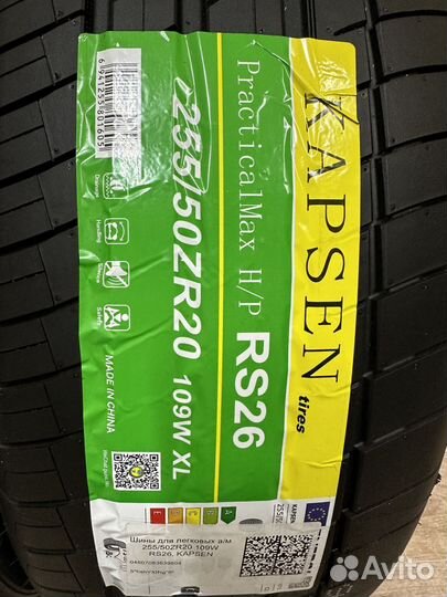 Kapsen RS26 Practical Max HP 255/50 R20 109W