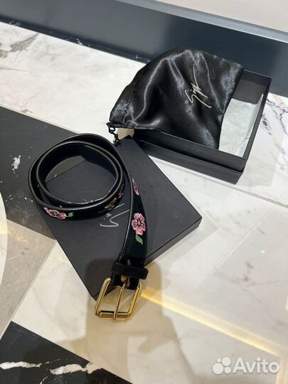 Ремень женский натуральная кожа италия