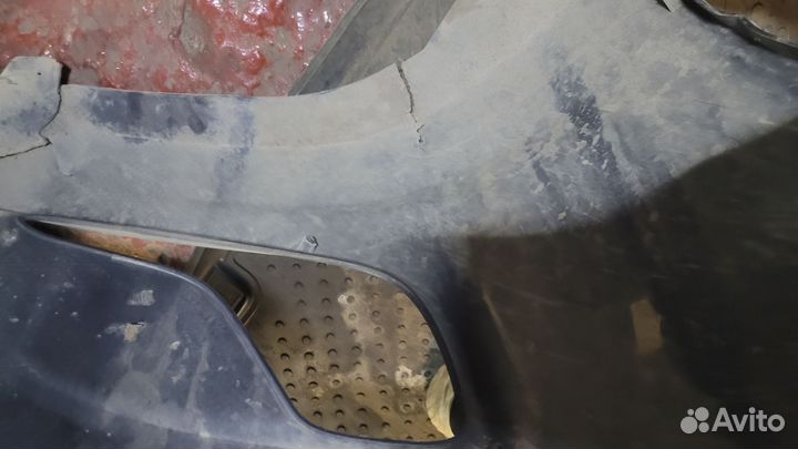 Бампер передний на hyundai solaris 1