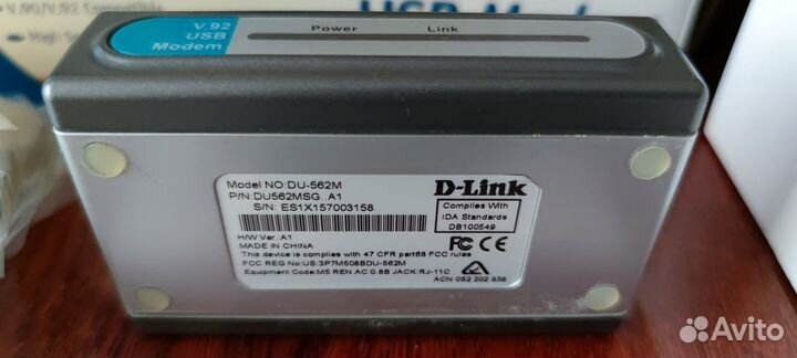 DSL модем D-Link DSL-2500U, USB D-link DU-562M