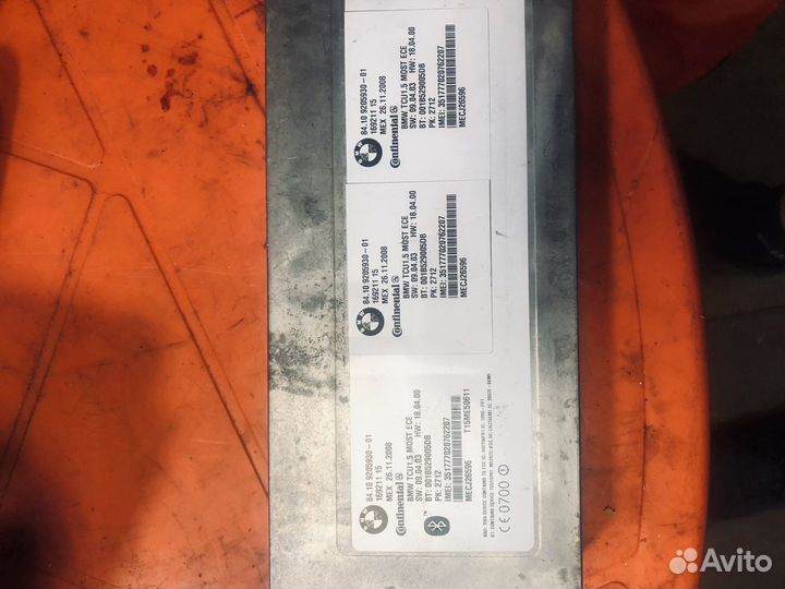 Блок телефона и блютуза бмв х5 е53