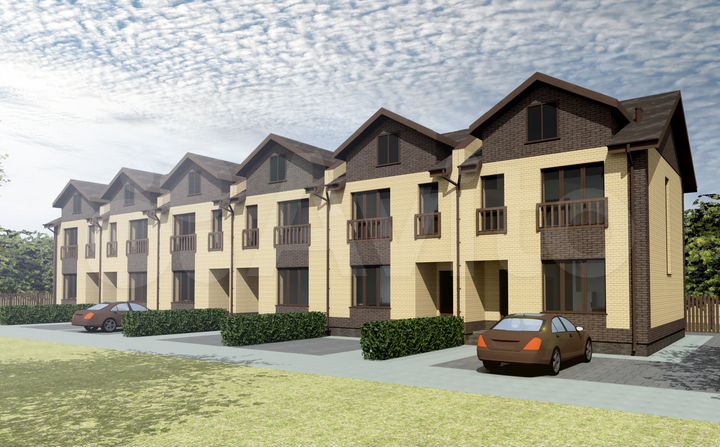 Таунхаус 127 м² на участке 2,5 сот.