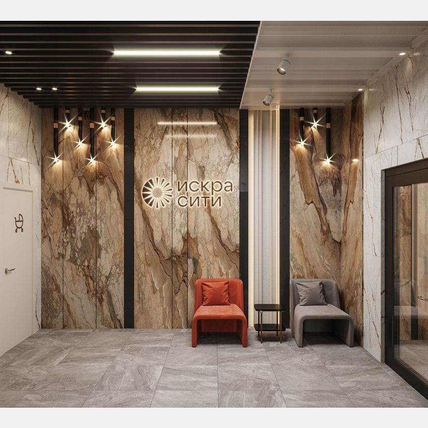 2-к. квартира, 66 м², 2/13 эт.
