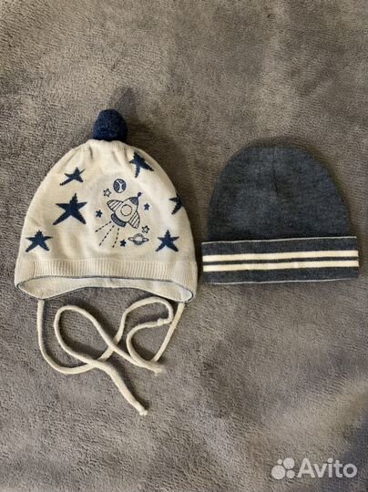 Шапки весенние для новорожденного