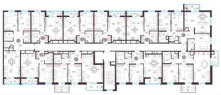 1-к. квартира, 41,1 м², 2/10 эт.