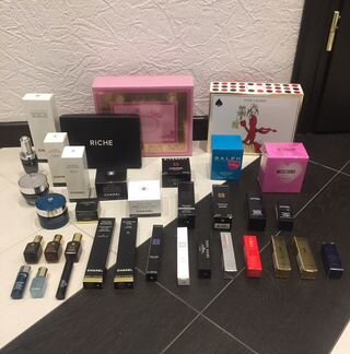 Коробочки из под брендовой косметики и парфюмерии