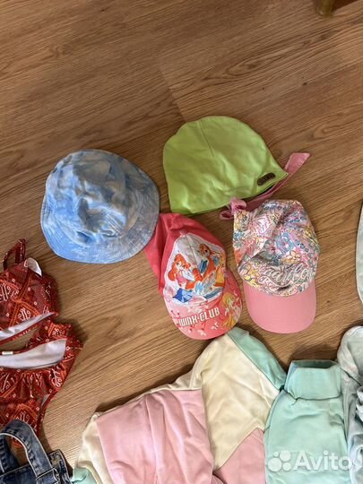 Вещи пакетом для девочки 110 116