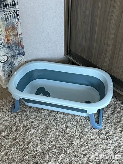 Ванночка складная для купания новорожденных
