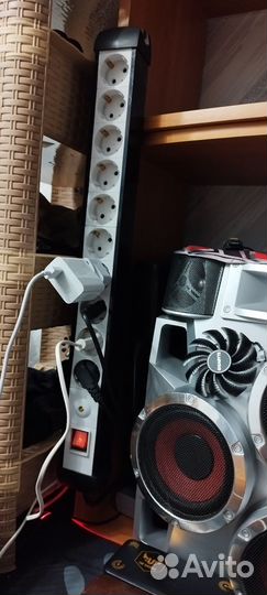 Сетевой фильтр 10розеток 7м 3680Вт