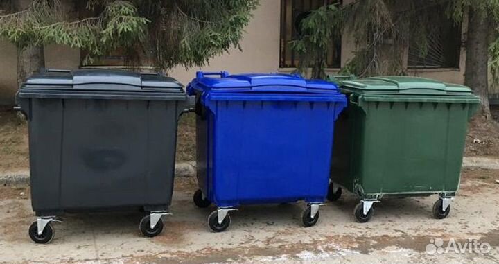 Контейнер для мусора и рсо 1100 л