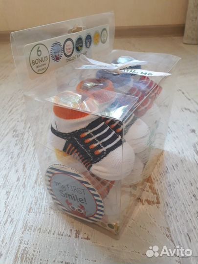 Носки Little me в подарочной упаковке